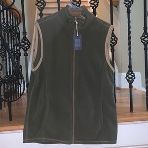 Men’s Club Room fleece vest Size Medium